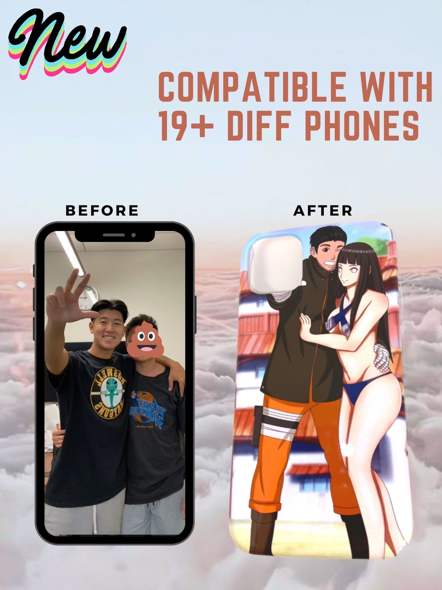 Fundas personalizadas de anime para teléfonos